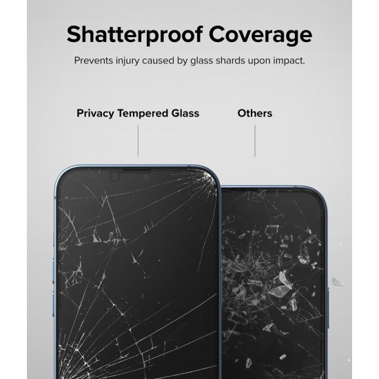 Γυαλί Προστασίας Ringke Privacy Tempered Glass Screen Protector Full Coveraged For iPhone 14 / 13 / 13 Pro / 16e jig Package (G4as082) Γυαλί Προστασίας Ringke Privacy Tempered Glass Screen Protector Full Coveraged For iPhone 14 / 13 / 13 Pro / 16e jig Package (G4as082)