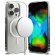 Θήκη Σιλικόνης Ringke Fusion Magnetic hard case with TPU frame for iPhone 14 Pro Mate Clear (FMGM641E52) (MagSafe compatible)