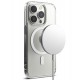 Θήκη Σιλικόνης Ringke Fusion Magnetic hard case with TPU frame for iPhone 14 Pro Mate Clear (FMGM641E52) (MagSafe compatible)