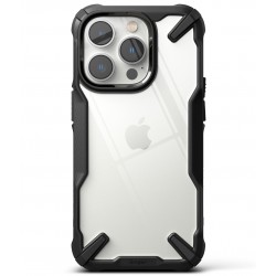Θήκη Σιλικόνης Ringke Fusion X durable PC Case with TPU Bumper for iPhone 14 Pro black (FX643E55)