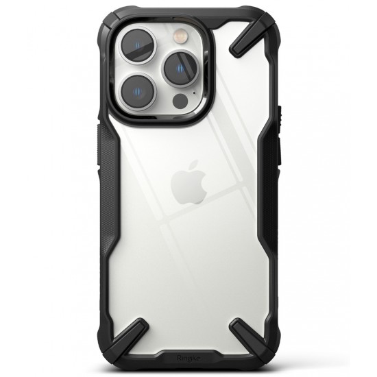 Θήκη Σιλικόνης Ringke Fusion X durable PC Case with TPU Bumper for iPhone 14 Pro Max black (FX647E55) Θήκη Σιλικόνης Ringke Fusion X durable PC Case with TPU Bumper for iPhone 14 Pro Max black (FX647E55)