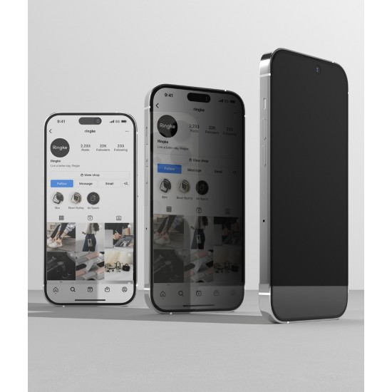 Γυαλί Προστασίας Ringke Privacy Tempered Glass Screen Protector Full Coveraged For iPhone 14 Plus / iPhone 13 Pro Max jig Package (G4as081) Γυαλί Προστασίας Ringke Privacy Tempered Glass Screen Protector Full Coveraged For iPhone 14 Plus / iPhone 13 Pro Max jig Package (G4as081)