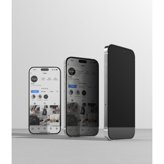Γυαλί Προστασίας Ringke Privacy Tempered Glass Screen Protector Full Coveraged For iPhone 14 Plus / iPhone 13 Pro Max jig Package (G4as081) Γυαλί Προστασίας Ringke Privacy Tempered Glass Screen Protector Full Coveraged For iPhone 14 Plus / iPhone 13 Pro Max jig Package (G4as081)