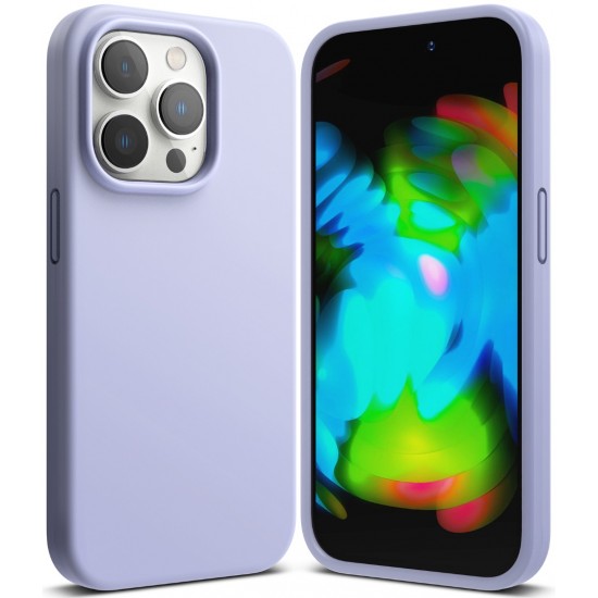 Θήκη Σιλικόνης Ringke Silicone For iPhone 14 Pro (lavender ) (SI003E79)