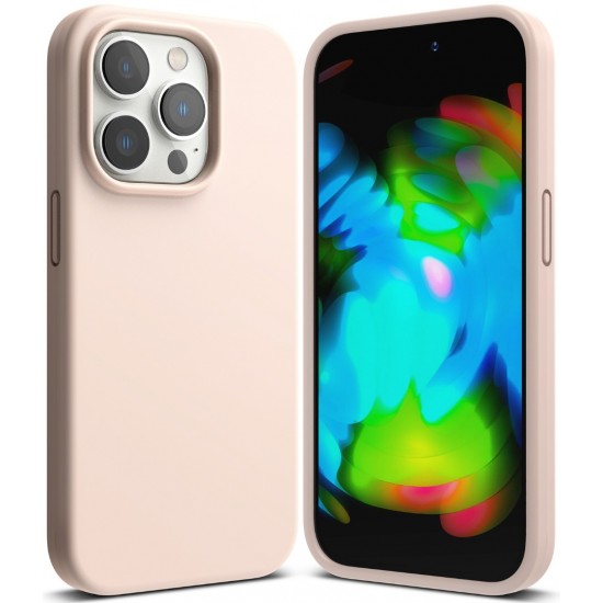 Θήκη Σιλικόνης Ringke Silicone For iPhone 14 Pro Max (Pink Sand) (SI004E67) Θήκη Σιλικόνης Ringke Silicone For iPhone 14 Pro Max (Pink Sand) (SI004E67)