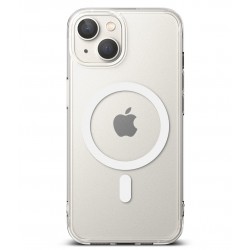 Θήκη Σιλικόνης Ringke Fusion Magnetic hard case with TPU frame for iPhone 14 Plus Mate Clear (FMGM637E52) (MagSafe compatible)