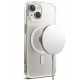 Θήκη Σιλικόνης Ringke Fusion Magnetic hard case with TPU frame for iPhone 14 Plus Mate Clear (FMGM637E52) (MagSafe compatible)