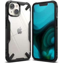 Θήκη Σιλικόνης Ringke Fusion X durable PC Case with TPU Bumper for iPhone 14 Plus black (FX639E55)