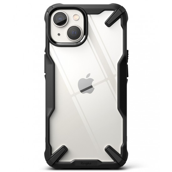 Θήκη Σιλικόνης Ringke Fusion X durable PC Case with TPU Bumper for iPhone 14 Plus black (FX639E55)