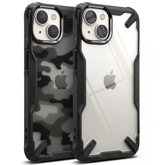 Θήκη Σιλικόνης Ringke Fusion X durable PC Case with TPU Bumper for iPhone 14 Plus black (FX639E55)