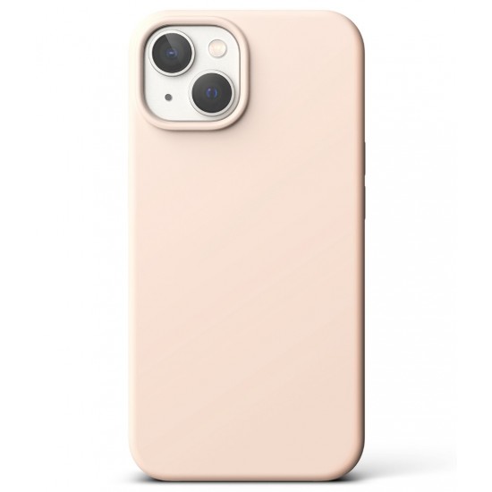 Θήκη Σιλικόνης Ringke Silicone For iPhone 14 (Pink Sand) (SI001E67)