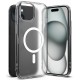 Θήκη Σιλικόνης Ringke Fusion Magnetic hard case with TPU frame for iPhone 15 Mate Clear (FMGM727E52) (MagSafe compatible)