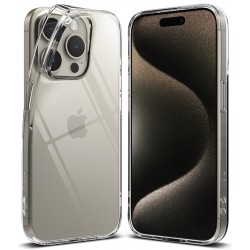 Θήκη Σιλικόνης Ringke Air Cover Gel TPU Case for iPhone 15 Pro Max Clear (A745E52)