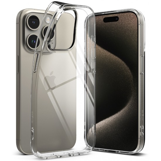 Θήκη Σιλικόνης Ringke Air Cover Gel TPU Case for iPhone 15 Pro Max Clear (A745E52) Θήκη Σιλικόνης Ringke Air Cover Gel TPU Case for iPhone 15 Pro Max Clear (A745E52)