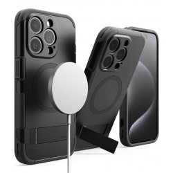 Θήκη Σιλικόνης Ringke Alles Heavy-duty rugged protection Case for iPhone 15 Pro Max black (AL779E55)