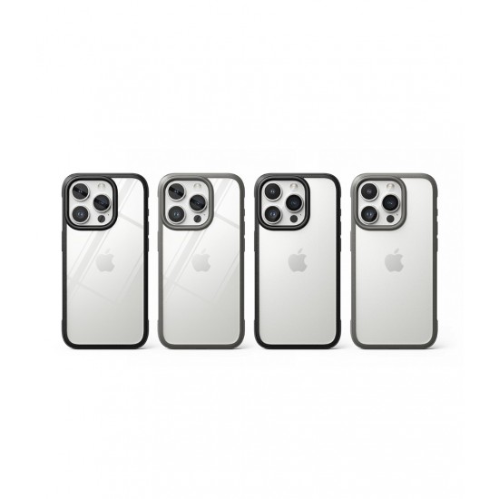 Θήκη Σιλικόνης Ringke Fusion Bold case with frame for iPhone 15 Pro Μax Clear Black (FBD743E55) Θήκη Σιλικόνης Ringke Fusion Bold case with frame for iPhone 15 Pro Μax Clear Black (FBD743E55)