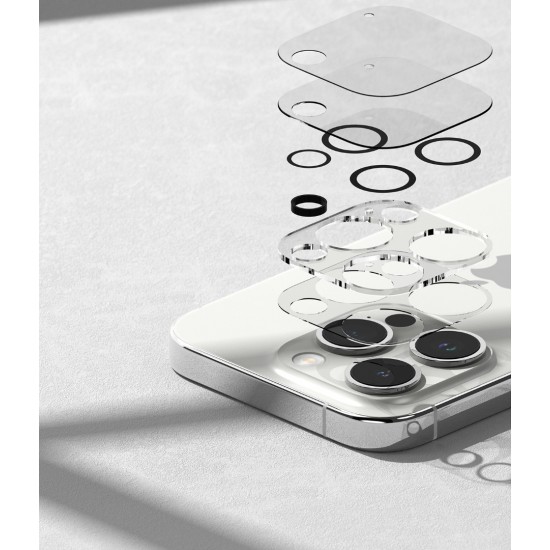 Γυαλί Προστασίας Κάμερας Ringke Camera Tempered Glass for iPhone 15 Pro Max 2 τεμάχια (C1G038)