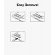 Γυαλί Προστασίας Κάμερας Ringke Camera Lens Frame Glass for iPhone iPhone 15 Pro Max (CM09837RS) Black