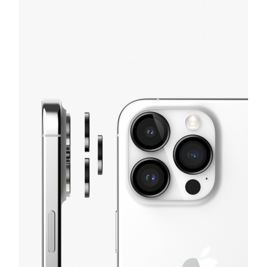 Γυαλί Προστασίας Κάμερας Ringke Camera Lens Frame Glass for iPhone iPhone 15 Pro Max (CM09837RS) Black