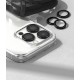 Γυαλί Προστασίας Κάμερας Ringke Camera Lens Frame Glass for iPhone iPhone 15 Pro Max (CM09837RS) Black