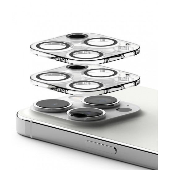 Γυαλί Προστασίας Κάμερας Ringke Camera Tempered Glass for iPhone 15 Pro Max 2 τεμάχια (C1G038)