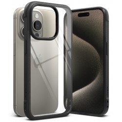 Θήκη Σιλικόνης Ringke Fusion Bold case with frame for iPhone 15 Pro Μax Clear Black (FBD743E55) Θήκη Σιλικόνης Ringke Fusion Bold case with frame for iPhone 15 Pro Μax Clear Black (FBD743E55)