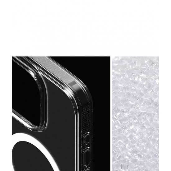 Θήκη Σιλικόνης Ringke Fusion Magnetic hard case with TPU frame for iPhone 15 Pro Max Mate Clear (FMGM742E52) (MagSafe compatible) Θήκη Σιλικόνης Ringke Fusion Magnetic hard case with TPU frame for iPhone 15 Pro Max Mate Clear (FMGM742E52) (MagSafe compatible)