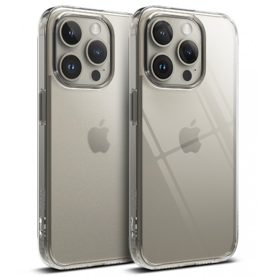 Θήκη Σιλικόνης Ringke Fusion TPU case with frame for iPhone 15 Pro Μax Matte Clear (FM742E52) Θήκη Σιλικόνης Ringke Fusion TPU case with frame for iPhone 15 Pro Μax Matte Clear (FM742E52)