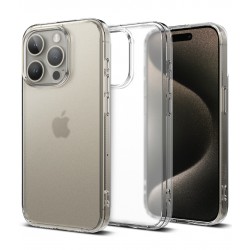Θήκη Σιλικόνης Ringke Fusion TPU case with frame for iPhone 15 Pro Μax Matte Clear (FM742E52) Θήκη Σιλικόνης Ringke Fusion TPU case with frame for iPhone 15 Pro Μax Matte Clear (FM742E52)