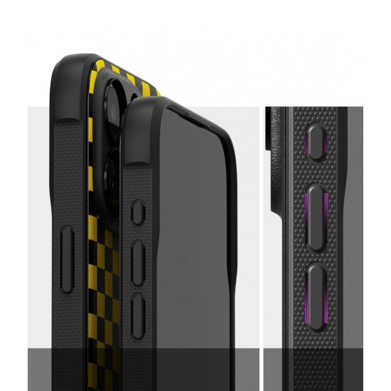 Θήκη Σιλικόνης Ringke Onyx Design Checkboard Yellow Case Cover for iPhone 15 Pro Max Black (OD746E239) Θήκη Σιλικόνης Ringke Onyx Design Checkboard Yellow Case Cover for iPhone 15 Pro Max Black (OD746E239)