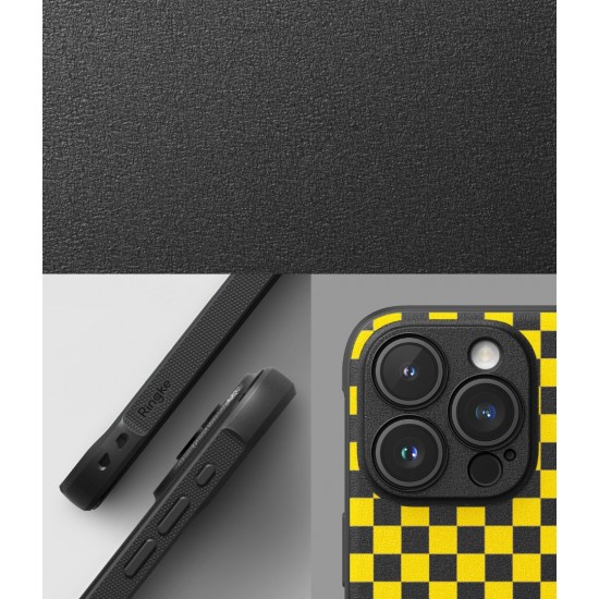 Θήκη Σιλικόνης Ringke Onyx Design Checkboard Yellow Case Cover for iPhone 15 Pro Max Black (OD746E239) Θήκη Σιλικόνης Ringke Onyx Design Checkboard Yellow Case Cover for iPhone 15 Pro Max Black (OD746E239)