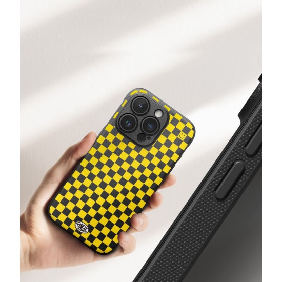 Θήκη Σιλικόνης Ringke Onyx Design Checkboard Yellow Case Cover for iPhone 15 Pro Max Black (OD746E239) Θήκη Σιλικόνης Ringke Onyx Design Checkboard Yellow Case Cover for iPhone 15 Pro Max Black (OD746E239)