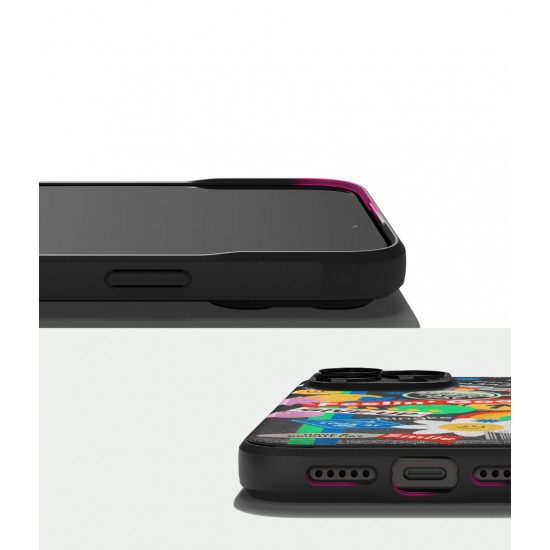 Θήκη Σιλικόνης Ringke Onyx Design Sticker Case Cover for iPhone 15 Pro Max black (OD746E238) Θήκη Σιλικόνης Ringke Onyx Design Sticker Case Cover for iPhone 15 Pro Max black (OD746E238)