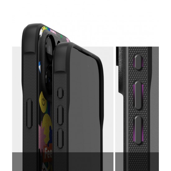 Θήκη Σιλικόνης Ringke Onyx Design Sticker Case Cover for iPhone 15 Pro Max black (OD746E238) Θήκη Σιλικόνης Ringke Onyx Design Sticker Case Cover for iPhone 15 Pro Max black (OD746E238)