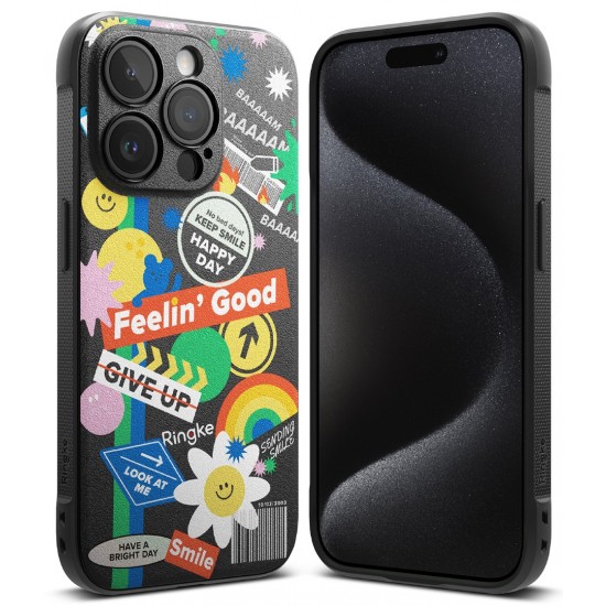 Θήκη Σιλικόνης Ringke Onyx Design Sticker Case Cover for iPhone 15 Pro Max black (OD746E238) Θήκη Σιλικόνης Ringke Onyx Design Sticker Case Cover for iPhone 15 Pro Max black (OD746E238)
