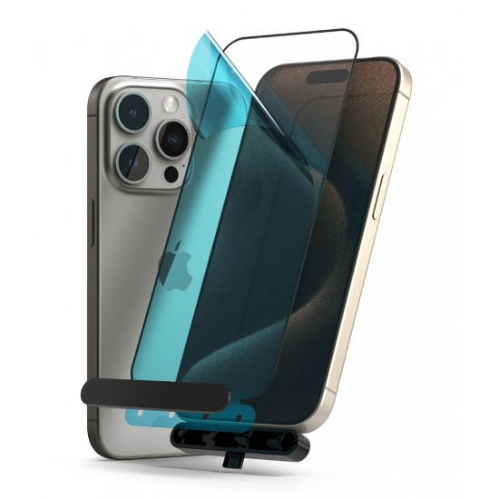 Γυαλί Προστασίας Ringke Invisible Defender ID Full Glass Tempered Glass Tough Screen Protector with Frame for iPhone 15 Pro Max jig Package (G4as116) Γυαλί Προστασίας Ringke Invisible Defender ID Full Glass Tempered Glass Tough Screen Protector with Frame for iPhone 15 Pro Max jig Package (G4as116)