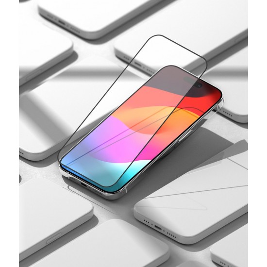 Γυαλί Προστασίας Ringke Invisible Defender ID Full Glass Tempered Glass Tough Screen Protector with Frame for iPhone 15 Pro Max jig Package (G4as116) Γυαλί Προστασίας Ringke Invisible Defender ID Full Glass Tempered Glass Tough Screen Protector with Frame for iPhone 15 Pro Max jig Package (G4as116)