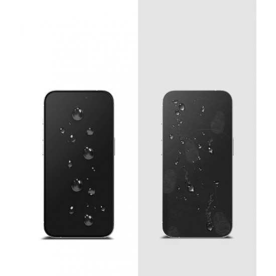 Γυαλί Προστασίας Ringke Invisible Defender ID Full Glass Tempered Glass Tough Screen Protector with Frame for iPhone 15 Pro Max jig Package (G4as116) Γυαλί Προστασίας Ringke Invisible Defender ID Full Glass Tempered Glass Tough Screen Protector with Frame for iPhone 15 Pro Max jig Package (G4as116)