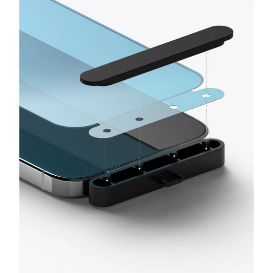 Γυαλί Προστασίας Ringke Invisible Defender ID Full Glass Tempered Glass Tough Screen Protector with Frame for iPhone 15 Pro Max jig Package (G4as116) Γυαλί Προστασίας Ringke Invisible Defender ID Full Glass Tempered Glass Tough Screen Protector with Frame for iPhone 15 Pro Max jig Package (G4as116)