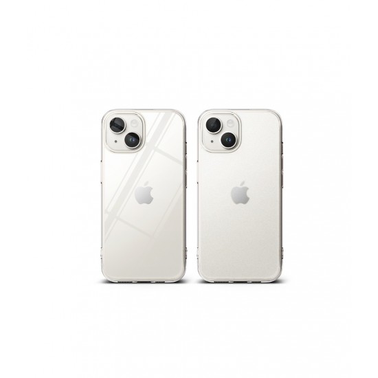 Θήκη Σιλικόνης Ringke Fusion TPU case with frame for iPhone 15 Plus Clear (F732E52)
