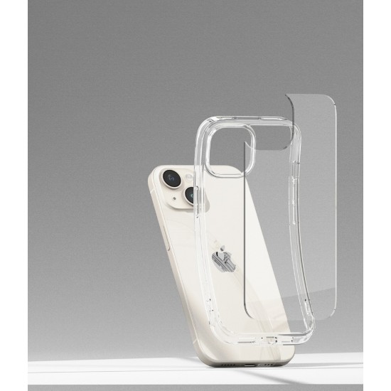 Θήκη Σιλικόνης Ringke Fusion TPU case with frame for iPhone 15 Plus Clear (F732E52)