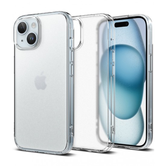 Θήκη Σιλικόνης Ringke Fusion TPU case with frame for iPhone 15 Plus Matte Clear (FM732E52) Θήκη Σιλικόνης Ringke Fusion TPU case with frame for iPhone 15 Plus Matte Clear (FM732E52)