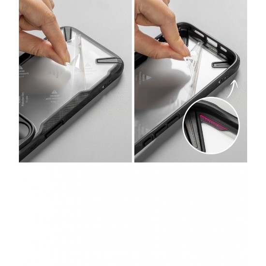 Θήκη Σιλικόνης Ringke Fusion X durable PC Case with TPU Bumper for iPhone 15 Plus black (FX734E55) Θήκη Σιλικόνης Ringke Fusion X durable PC Case with TPU Bumper for iPhone 15 Plus black (FX734E55)