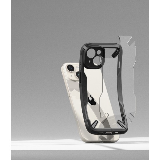 Θήκη Σιλικόνης Ringke Fusion X durable PC Case with TPU Bumper for iPhone 15 Plus black (FX734E55) Θήκη Σιλικόνης Ringke Fusion X durable PC Case with TPU Bumper for iPhone 15 Plus black (FX734E55)