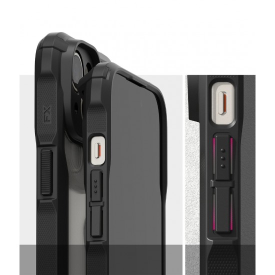 Θήκη Σιλικόνης Ringke Fusion X durable PC Case with TPU Bumper for iPhone 15 Plus black (FX734E55) Θήκη Σιλικόνης Ringke Fusion X durable PC Case with TPU Bumper for iPhone 15 Plus black (FX734E55)