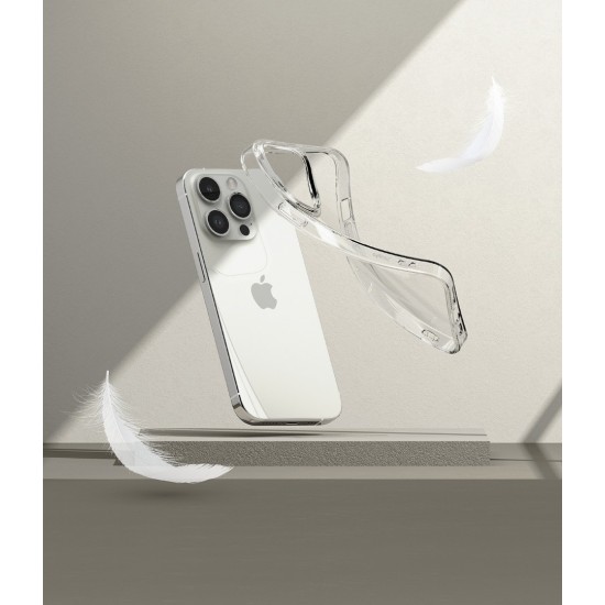 Θήκη Σιλικόνης Ringke Air Cover Gel TPU Case for iPhone 15 Pro transparent (A740E52)