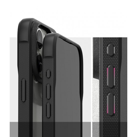 Θήκη Σιλικόνης Ringke Fusion Bold case with frame for iPhone 15 Pro Clear Black (FBD738E55) Θήκη Σιλικόνης Ringke Fusion Bold case with frame for iPhone 15 Pro Clear Black (FBD738E55)