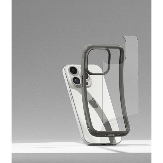 Θήκη Σιλικόνης Ringke Fusion Bold case with frame for iPhone 15 Pro Clear Grey (FBD738E64) Θήκη Σιλικόνης Ringke Fusion Bold case with frame for iPhone 15 Pro Clear Grey (FBD738E64)