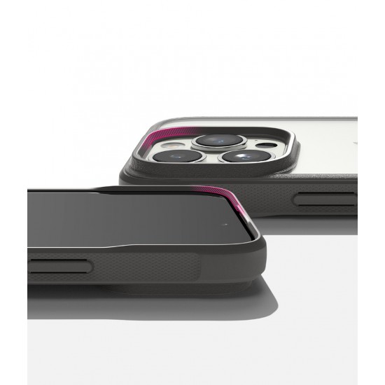 Θήκη Σιλικόνης Ringke Fusion Bold case with frame for iPhone 15 Pro Clear Grey (FBD738E64) Θήκη Σιλικόνης Ringke Fusion Bold case with frame for iPhone 15 Pro Clear Grey (FBD738E64)