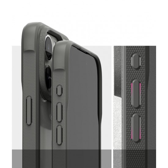Θήκη Σιλικόνης Ringke Fusion Bold case with frame for iPhone 15 Pro Clear Grey (FBD738E64) Θήκη Σιλικόνης Ringke Fusion Bold case with frame for iPhone 15 Pro Clear Grey (FBD738E64)